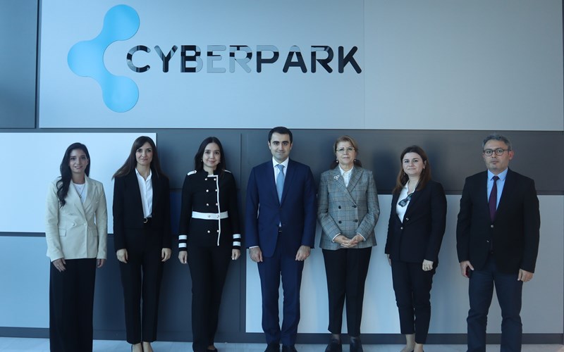 Azerbaycan Heyeti Bilkent CYBERPARK’I Ziyaret Etti